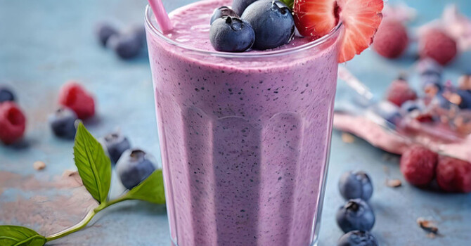 Creamy Berry Smoothie